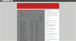 Desktop Screenshot of northeasternwomensrowing.blogspot.com