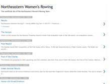 Tablet Screenshot of northeasternwomensrowing.blogspot.com