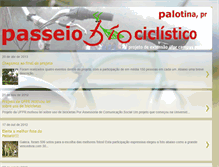 Tablet Screenshot of ciclisticopalotina.blogspot.com