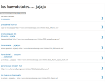 Tablet Screenshot of huevotoon.blogspot.com