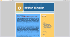 Desktop Screenshot of hotmanpanjaitan.blogspot.com