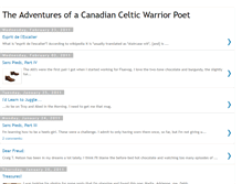 Tablet Screenshot of celticwarriorpoet.blogspot.com