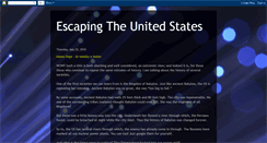 Desktop Screenshot of escapetheus.blogspot.com