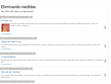 Tablet Screenshot of eliminandomedidas.blogspot.com