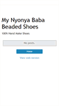 Mobile Screenshot of beadedshoes.blogspot.com