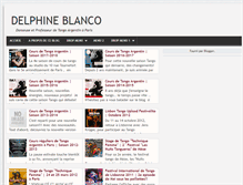 Tablet Screenshot of delphineblanco.blogspot.com