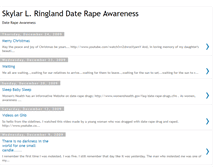 Tablet Screenshot of daterapeawareness.blogspot.com