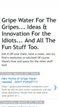 Mobile Screenshot of gripewaterneeded.blogspot.com