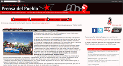 Desktop Screenshot of prensadelpueblo.blogspot.com
