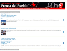 Tablet Screenshot of prensadelpueblo.blogspot.com