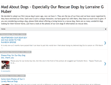 Tablet Screenshot of dogsforlife.blogspot.com