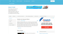 Desktop Screenshot of bekam-lintah.blogspot.com