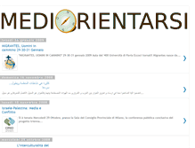 Tablet Screenshot of mediorientarsi.blogspot.com