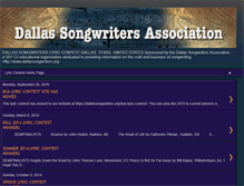 Tablet Screenshot of dsalyriccontest.blogspot.com