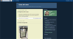Desktop Screenshot of cosasdelnene.blogspot.com
