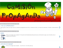 Tablet Screenshot of comisionpropagandaaem.blogspot.com
