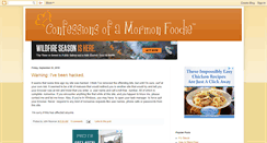 Desktop Screenshot of mormonfoodie.blogspot.com