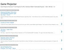 Tablet Screenshot of gameprojector.blogspot.com