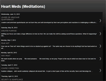 Tablet Screenshot of heartmeds.blogspot.com