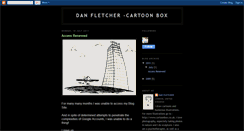 Desktop Screenshot of dan-fletcher-cartoonbox.blogspot.com