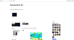 Desktop Screenshot of noviembre30.blogspot.com