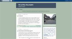 Desktop Screenshot of prettycityproject.blogspot.com