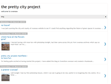 Tablet Screenshot of prettycityproject.blogspot.com