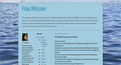 Desktop Screenshot of fraunilsson.blogspot.com