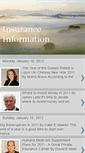 Mobile Screenshot of insuranceinf.blogspot.com