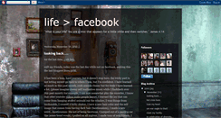 Desktop Screenshot of lifeisworthmorethanfb.blogspot.com