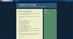 Desktop Screenshot of coolingtowers.blogspot.com