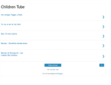 Tablet Screenshot of childrentube.blogspot.com