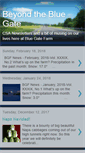 Mobile Screenshot of beyondthebluegate.blogspot.com