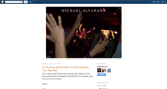 Desktop Screenshot of michaelalvaradomusic.blogspot.com