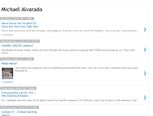 Tablet Screenshot of michaelalvaradomusic.blogspot.com