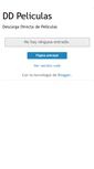 Mobile Screenshot of dd-peliculas.blogspot.com