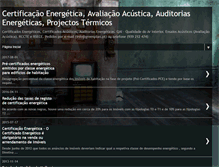 Tablet Screenshot of certificado-energetico-acustico.blogspot.com