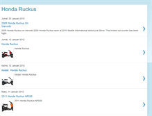 Tablet Screenshot of honda-ruckus-guidesntips.blogspot.com