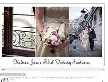 Tablet Screenshot of melissajanestgirlweddingfantasies.blogspot.com