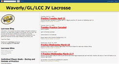 Desktop Screenshot of jvlacrosse.blogspot.com