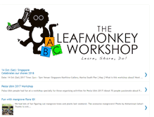Tablet Screenshot of leafmonkeyworkshop.blogspot.com