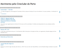 Tablet Screenshot of movimentocineclubedoporto.blogspot.com