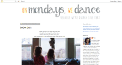 Desktop Screenshot of mondayswedance.blogspot.com