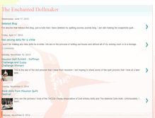 Tablet Screenshot of enchanteddollmaker.blogspot.com