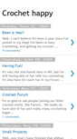 Mobile Screenshot of crochethappy.blogspot.com