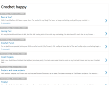Tablet Screenshot of crochethappy.blogspot.com