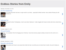 Tablet Screenshot of endlessstoriesfromemily.blogspot.com