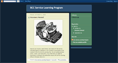 Desktop Screenshot of bccservicelearningprogram.blogspot.com