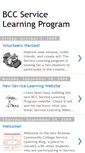 Mobile Screenshot of bccservicelearningprogram.blogspot.com