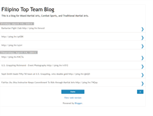 Tablet Screenshot of filipinotopteam.blogspot.com